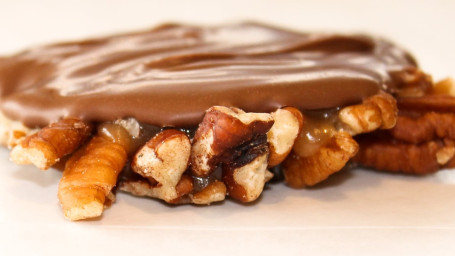 Pecan And Caramel Milk Chocolate Turtles