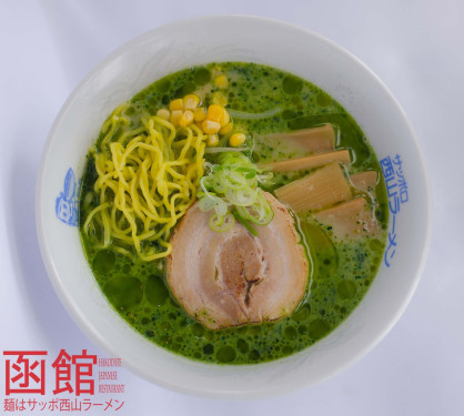 Pork Bone Green Ramen Lǜ