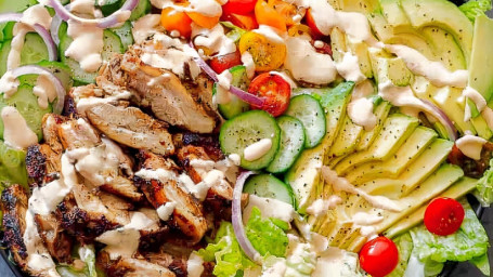 Cajun Spicy Grilled Chicken Salad