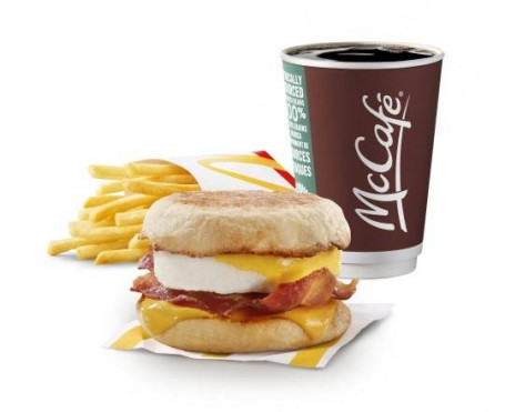 Posiłek O Dodatkowej Wartości Z Bekonem I Jajkiem Mcmuffin [470,0 Kalorii]