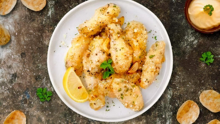 Boolean Garlic Parmesan Wings