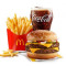 Trio Double Quarter Pounder Z Serem [890-1320 Kalorii]