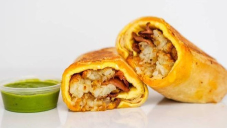 Bekon, Jajko Cheddar Śniadanie Burrito