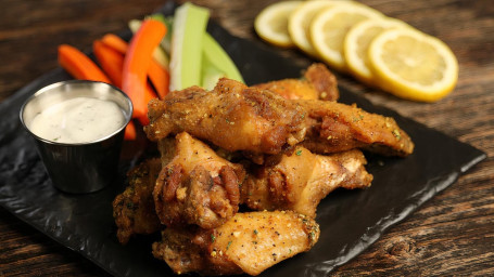 Traditional Lemon Pepper 8 Wings