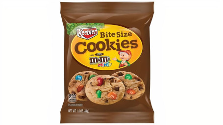 Keebler Bite Size Chocolate Chips Cookies With M&M's