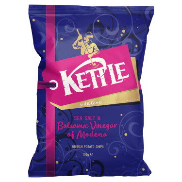 Kettle Chips Sól Morska Ocet Balsamiczny 150G