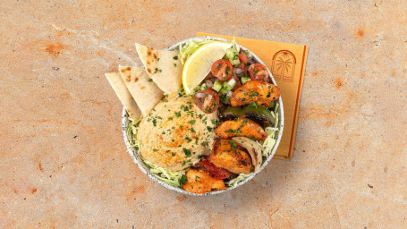 Chicken Kebab Hummus Bowl