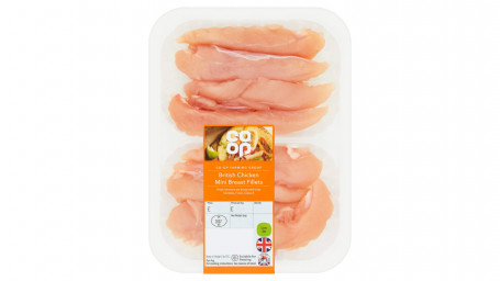 Co Op British Chicken Mini Breast Fillets 385G