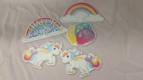 Happy Birthday Unicorn Mini Cards