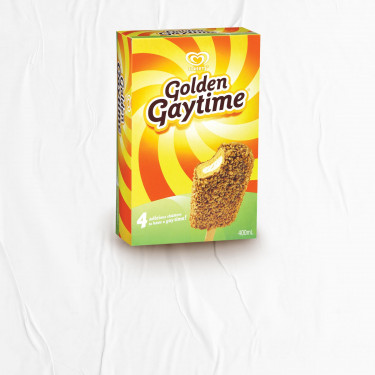 Golden Gaytime Reg; 4 Szt