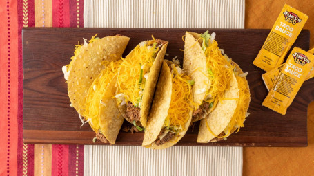 (6 Pk. Ground Beef Crunchy Tacos