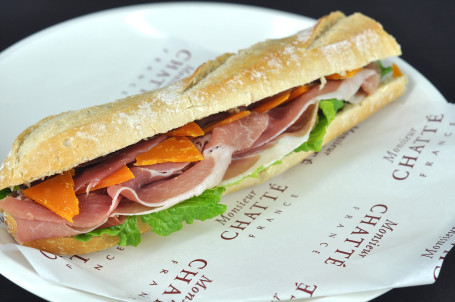 Bayonne Ham Mimolette Sandwich