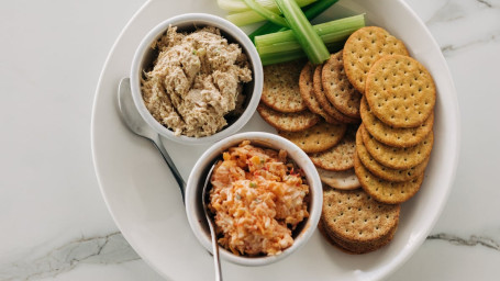 Chicken Salad Pimento Cheese Plate