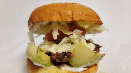 Avocado Burger W/ Fries