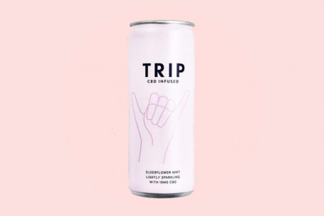 Trip Cbd Sparkling Elderflower Mint