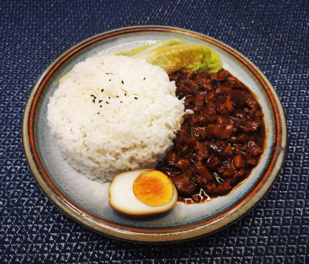 Tái Shì Lǔ Ròu Fàn Taiwan Style Braised Pork Rice Bowl