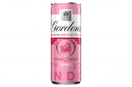 Gordons Premium Różowy Gin Tonik 250Ml