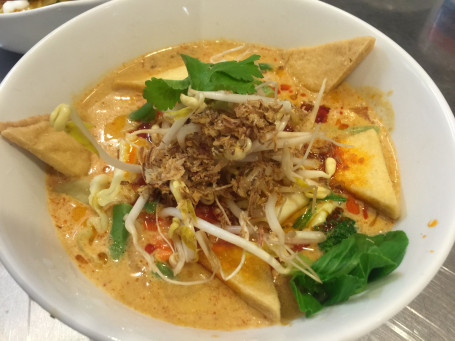 Laksa Noodles Mild Curry (Vermicelli Curry Soup)(Gluten Free)