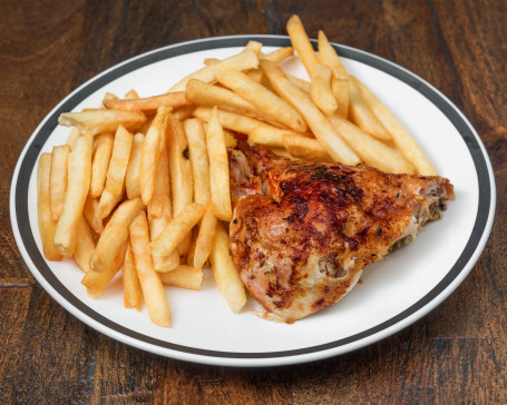 Chicken And Chips (Quarter Chicken)