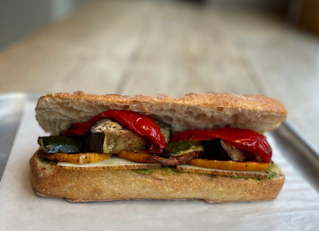 Roast Mixed Vegetable Sandwich