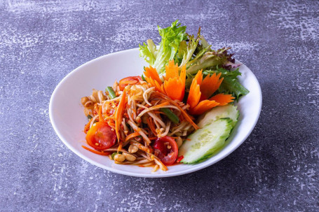 Papaya Salad: Half Chilli