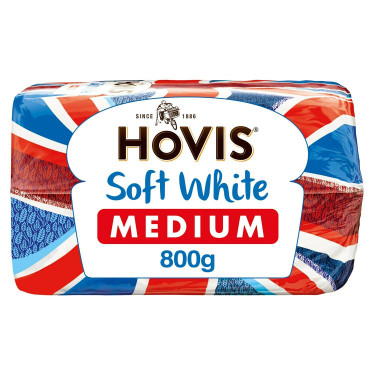 Hovis Soft White Medium Bread 800G