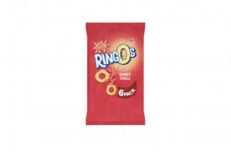 Ringos Sweet Chilli 6 X 12.5G (75G)