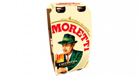 Butelki Po Piwie Birra Moretti Lager 4 X 330 Ml