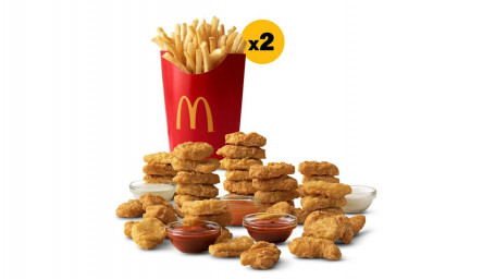 40 Mcnuggets 2 L Frytki