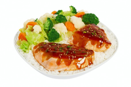 Griller Teriyaki Glazed Salmonzed (Ang.).