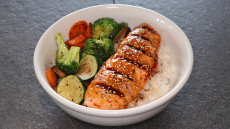 Salmon Teriyaki Bowl (Dinner)