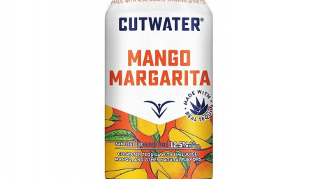 Cutwater Mango Margarita 12Oz,12.5% Abv