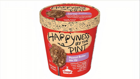 Happyness By The Pint Peanut Butter Me Up Ice Cream, 16Oz