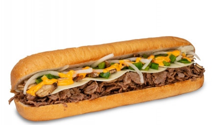 Philly Cheesesteak (Footlong Sub) With Fries