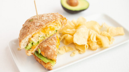 Spicy Avocado Crunch Sandwich