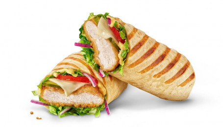 Chrupiący Kurczak Zwykły Grillowany Wrap (650 Kcal)