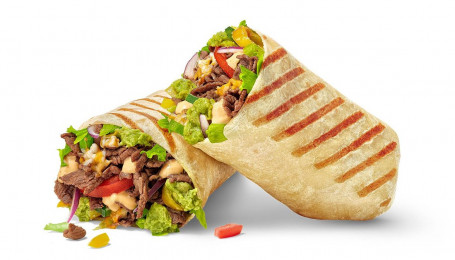 Duży Grillowany Wrap Z Awokado Ze Stekiem Południowo-Zachodnim (730 Kcal)