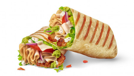 Indyk, Boczek Awokado Zwykły Grillowany Wrap (600 Kcal)