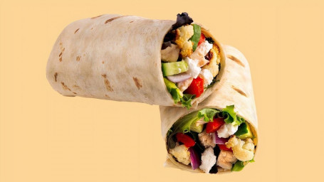 Grillowany Kurczak Śródziemnomorski Wrap