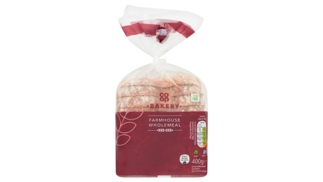 Co-Op Wholemeal Farmhouse Bread 400G