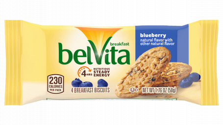 Belvita Herbatniki Śniadaniowe Z Jagodami 1,76 Oz