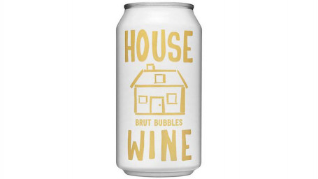 House Wine Brut Bubbles Wine Can (Ang.).