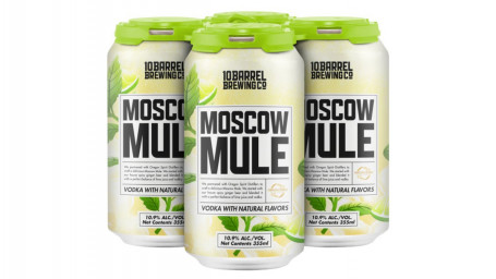 10 Barrel Brewing Co. Moscow Mule (12Oz) (4 Pk) Can 10.9% Abv