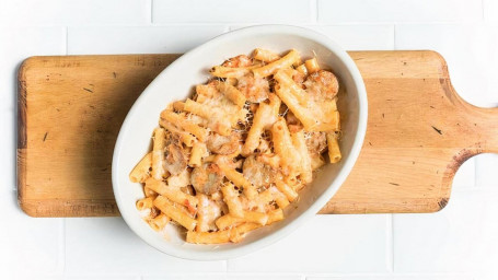 Pieczone Ziti Z Włoską Kiełbasą