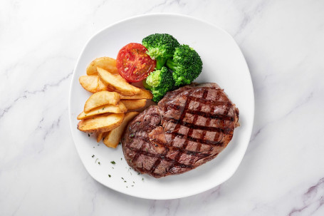 Tàn Shāo Měi Guó Ān Gé Sī Ròu Yǎn Bā Char-Grilled Us Angus Rib-Eye Steak