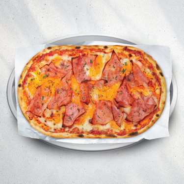 Chē Dǎ Zhī Shì Huǒ Tuǐ Báo Bǐng Ham Cheddar Pizza