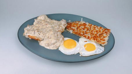 Nana's Biscuits And Sausage Gravy.