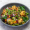 Roast Cauliflower, Butternut And Pomegranate Salad With Green Tahini Dressing