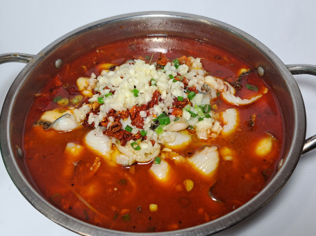 Xiāng Là Shuǐ Zhǔ Wú Gǔ Yú Piàn Èr Rén Fèn Liàng Hunan Style Spicy Boneless Fish Broth