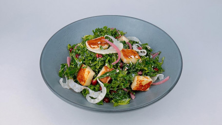 Halloumi Kale Salad